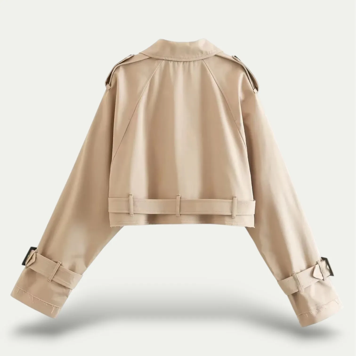 Antonina® | Elegant Vintage Trench Coat Made Of High-Quality Fabric