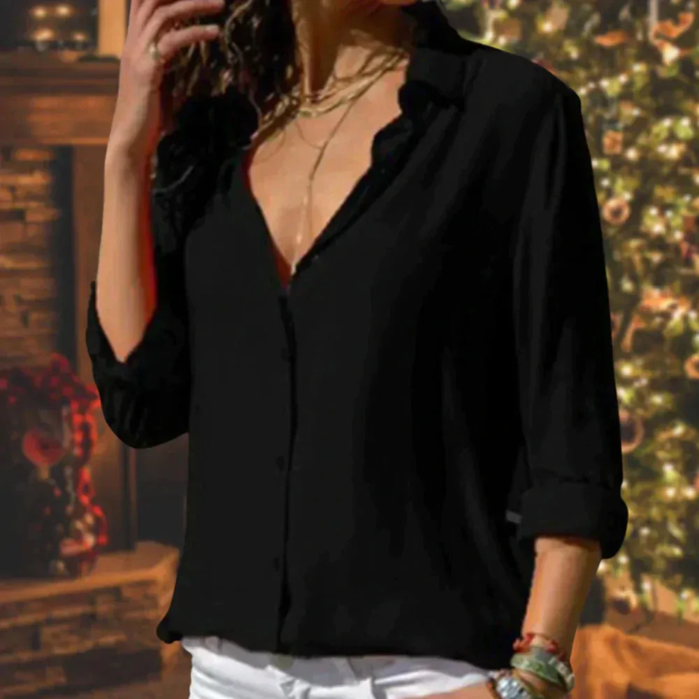 Arely® | Classic Shirt Blouse