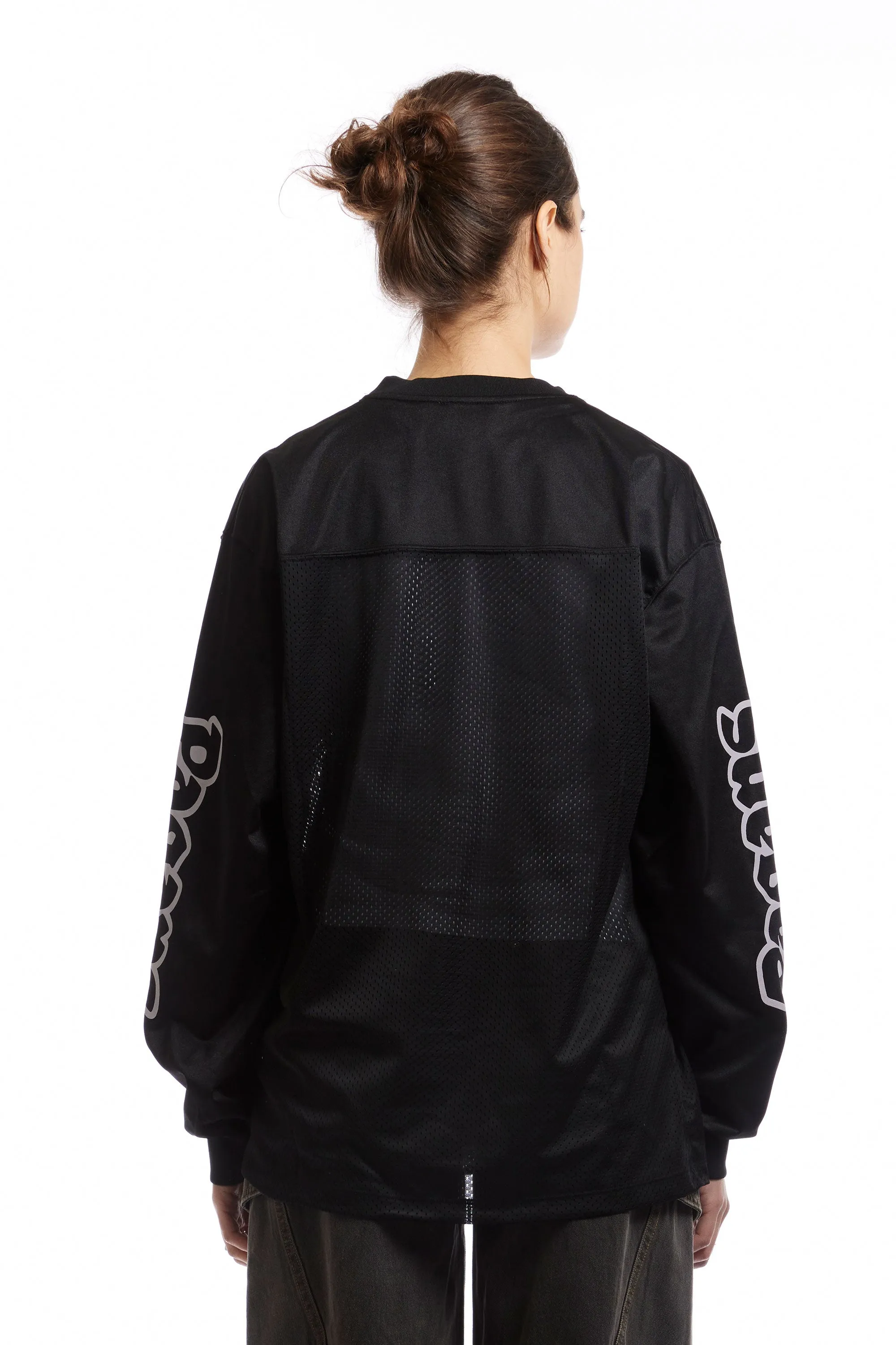 ARIES - CULT LEADER AIRTEX LS TEE BLACK