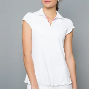 Army of Lovers Collar Top (white)