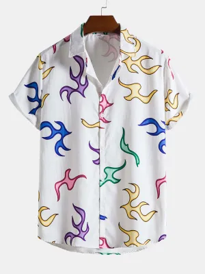 Asael® | Abstract Print Shirt