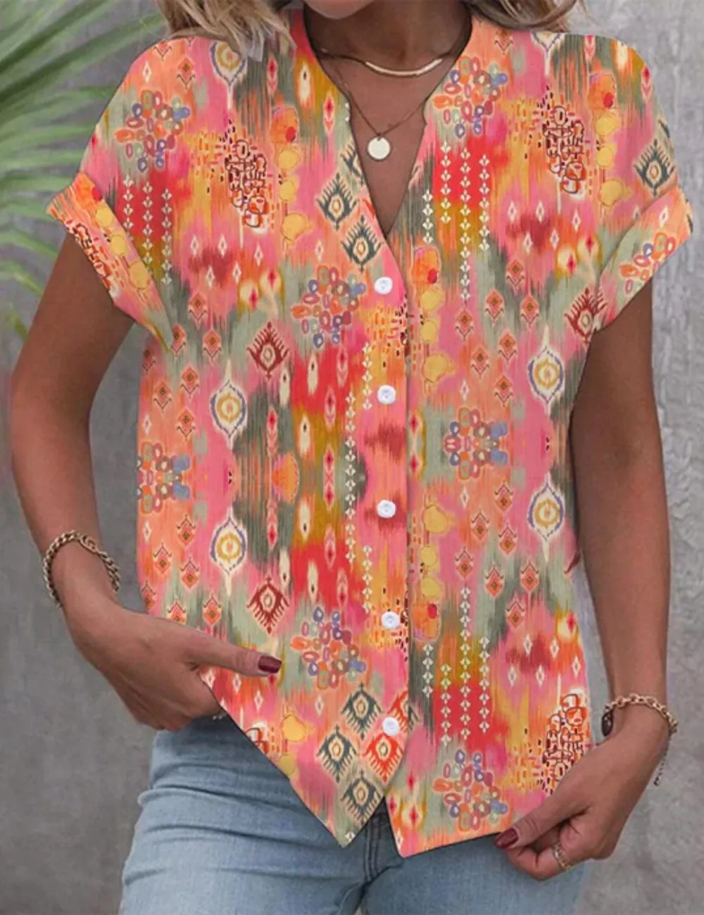 Asterope® | Women'S Short Sleeve Blouse Party