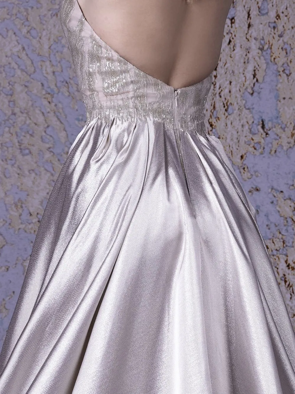 ASYMMETRICAL EVENING DRESS