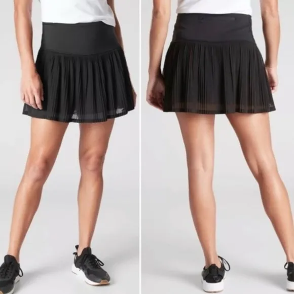 ATHLETA A-GAME MESH SKORT 13.5”
