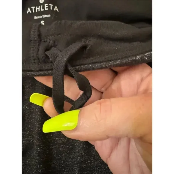 Athleta Women's Black Skort S Lined Performance Gym Golf Yoga Activewear