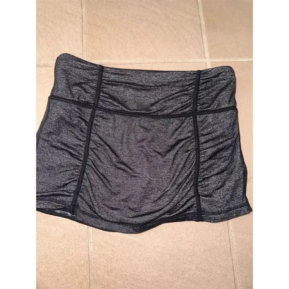 Athleta Women's Black Skort S Lined Performance Gym Golf Yoga Activewear