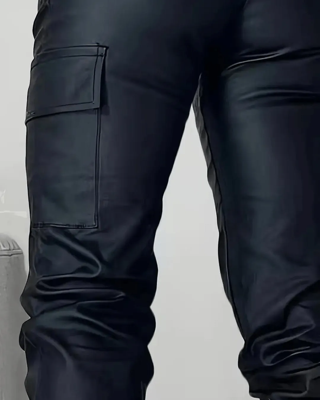 Augusta® | Casual Faux Leather Trousers