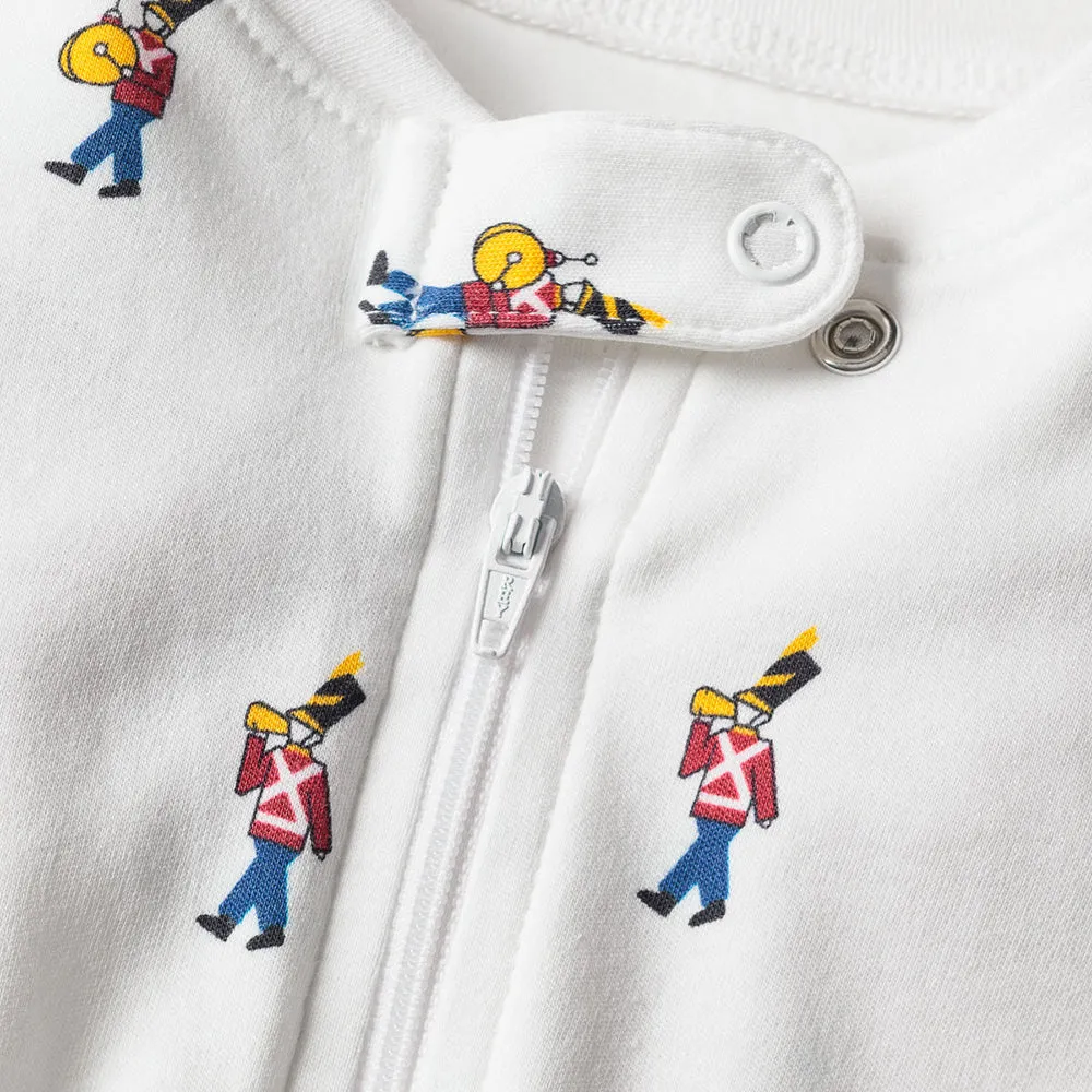 Baby Pima Snug Fit Romper | Toy Soldier