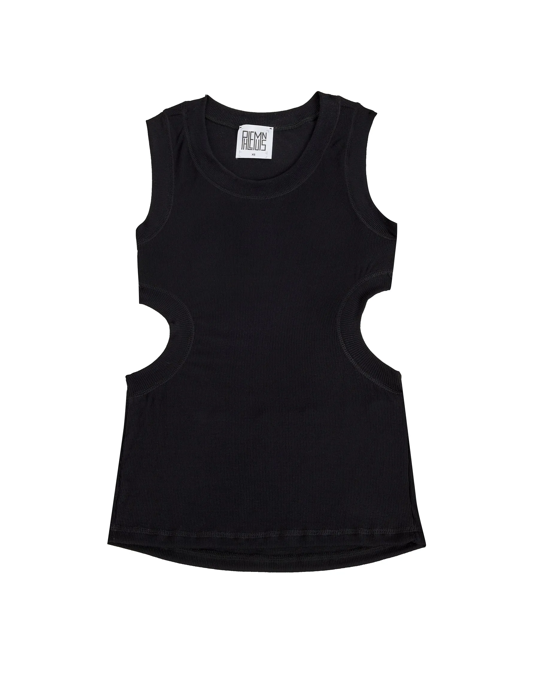 BACKLESS TANK - BLACK