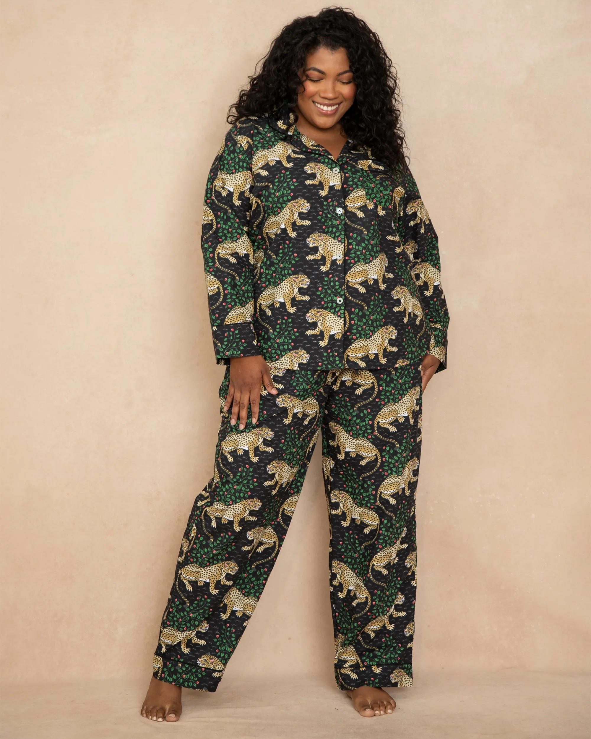 Bagheera - Petite Long PJ Set - Ink