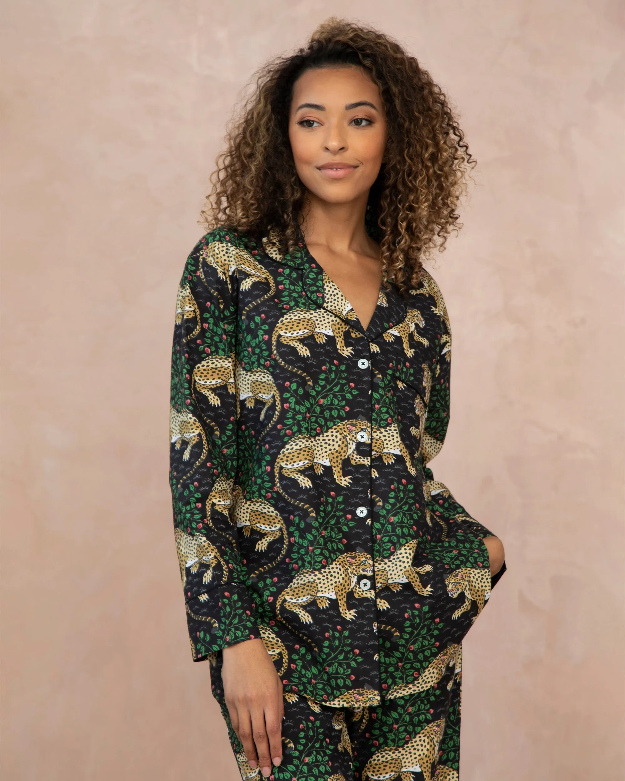 Bagheera - Petite Long PJ Set - Ink