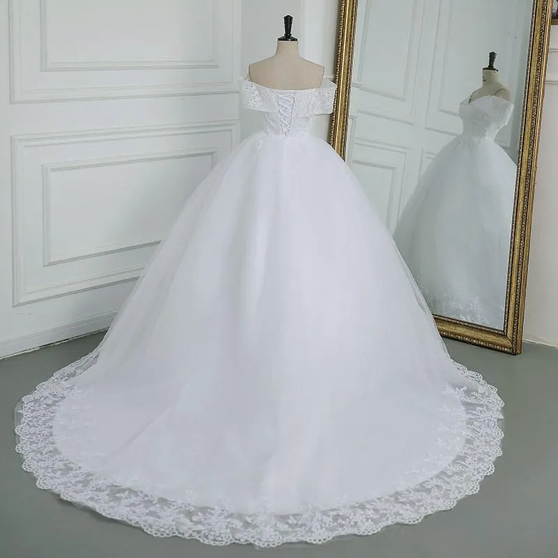 Ball Gown Wedding Dresses Off The Shoulder Wedding Gowns