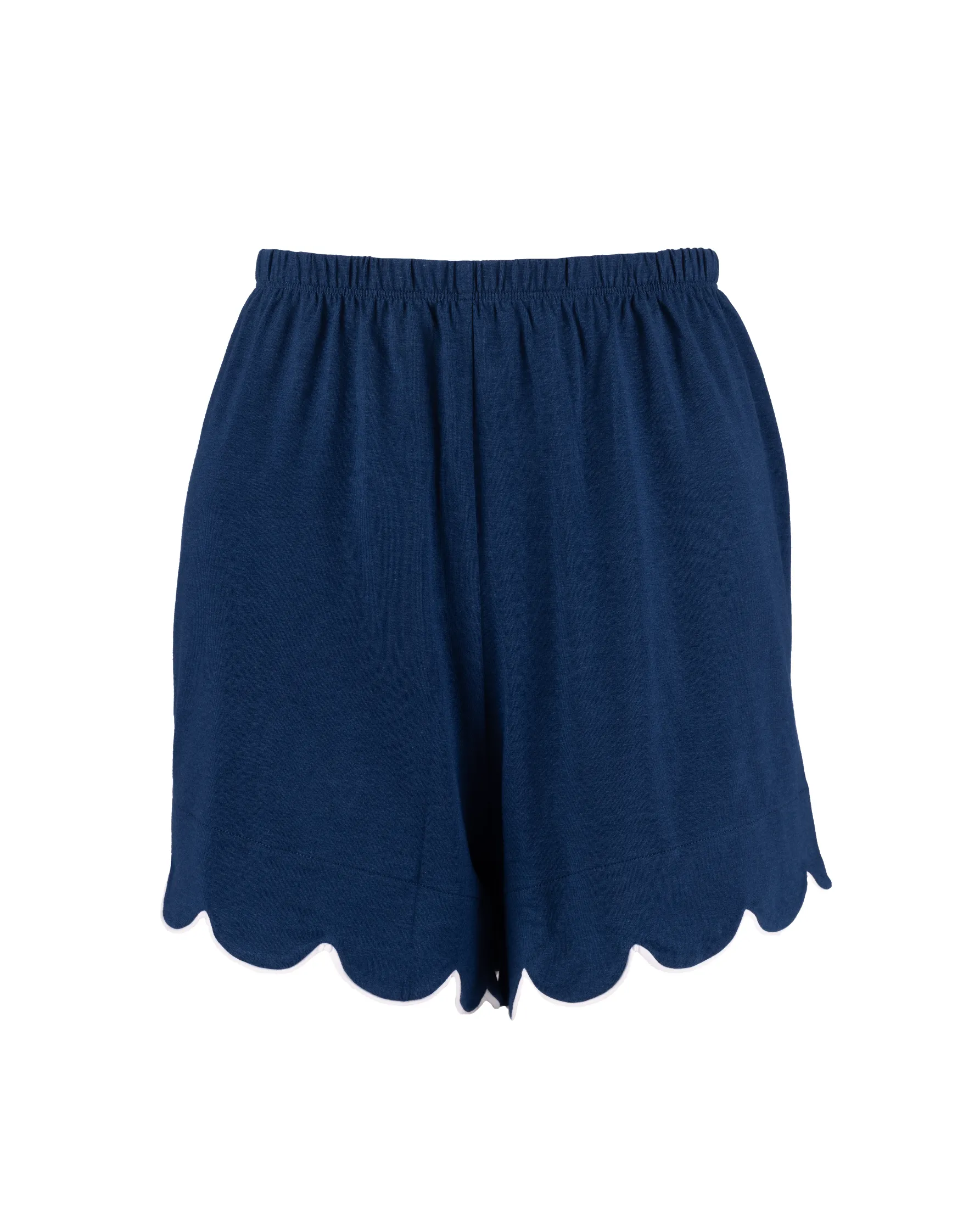 Bamboo Sleepwear Shorts Set (Navy)