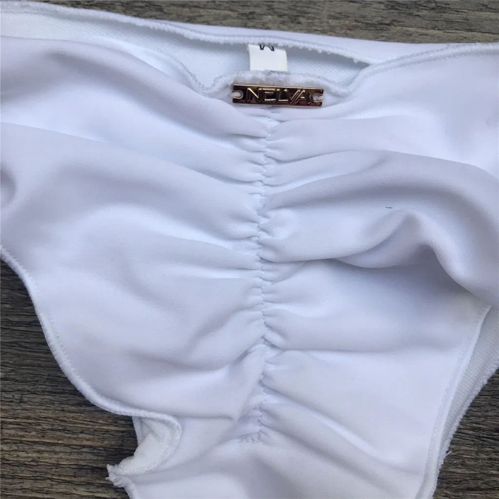 Bandeau Floral Print Bikini