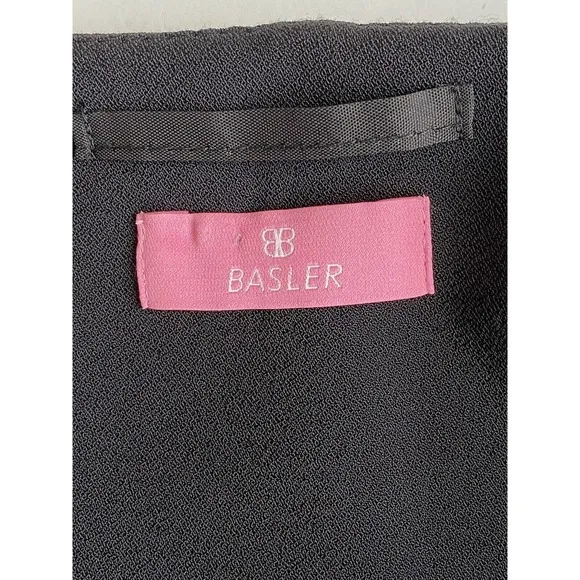Basler Venice Black Pointed Hem Short Blazer Jacket Womens Size 38 US 8 Career