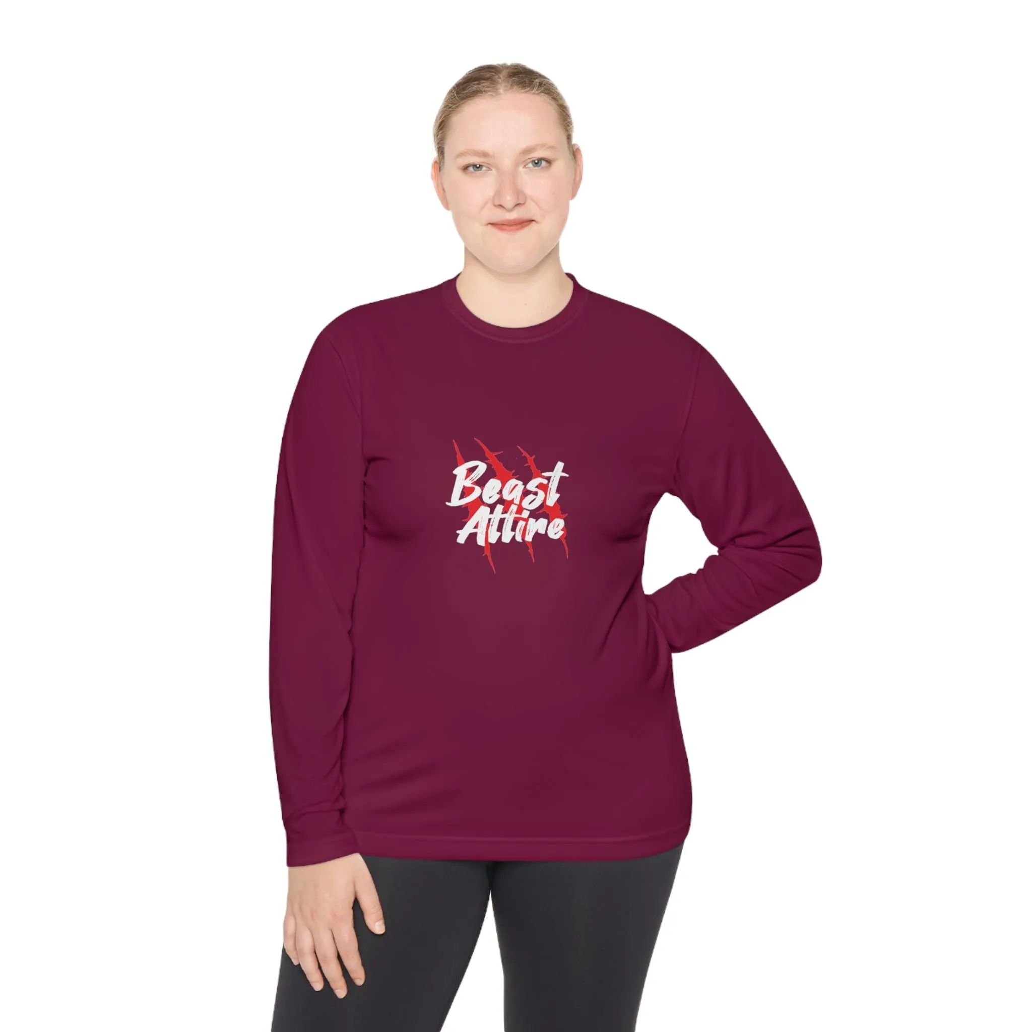 Beast Attire Lightweight Long Sleeve Dark Tee