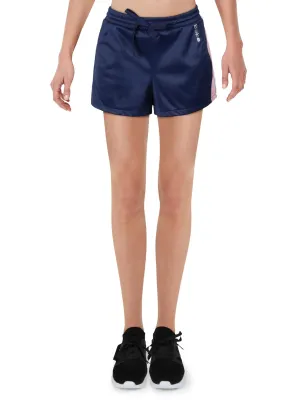 Bebe Sport Women's Striped Activewear Shorts