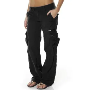 Belinda® | Women'S Cargo Pants Black