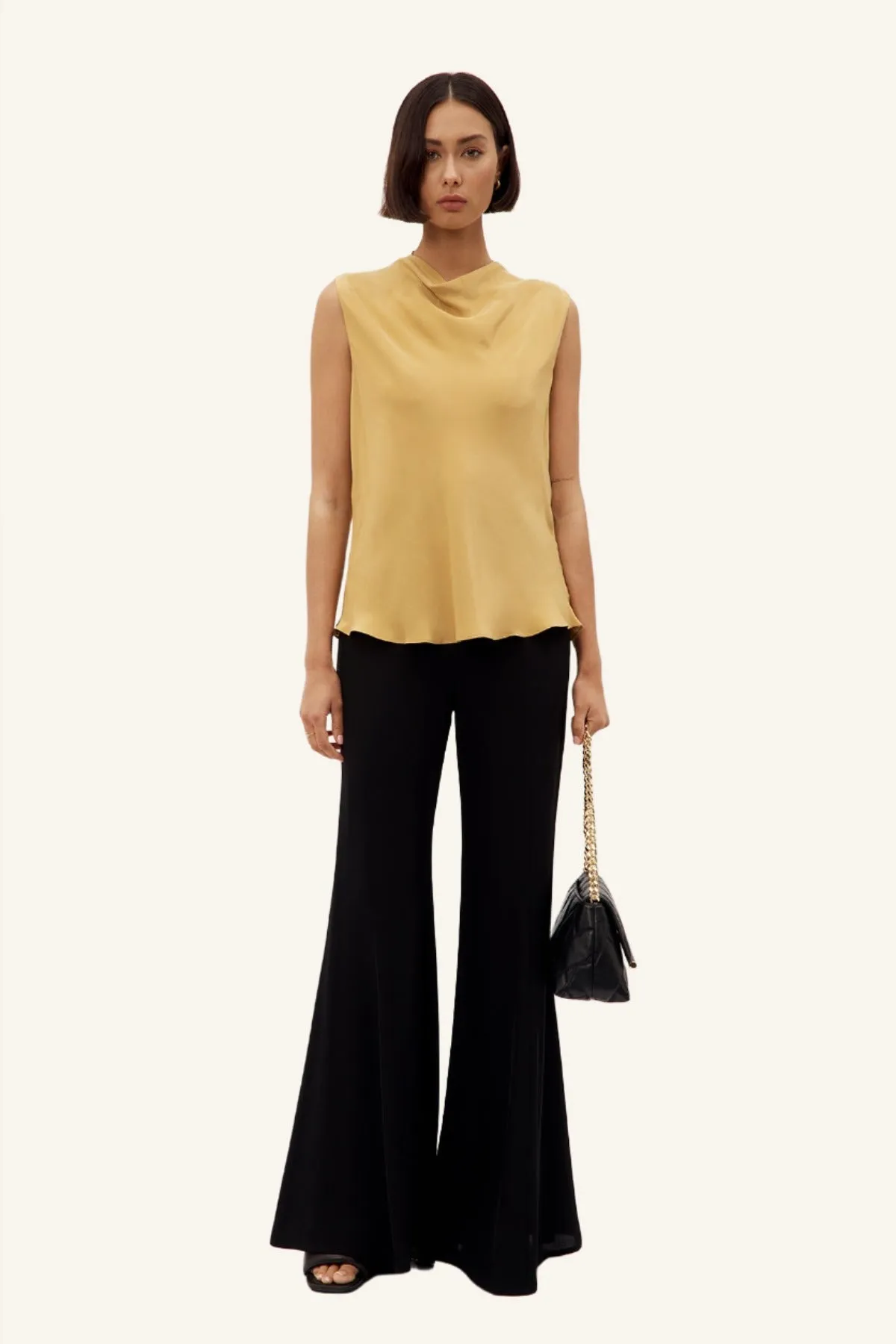 Beloved Cowl Neck Top
