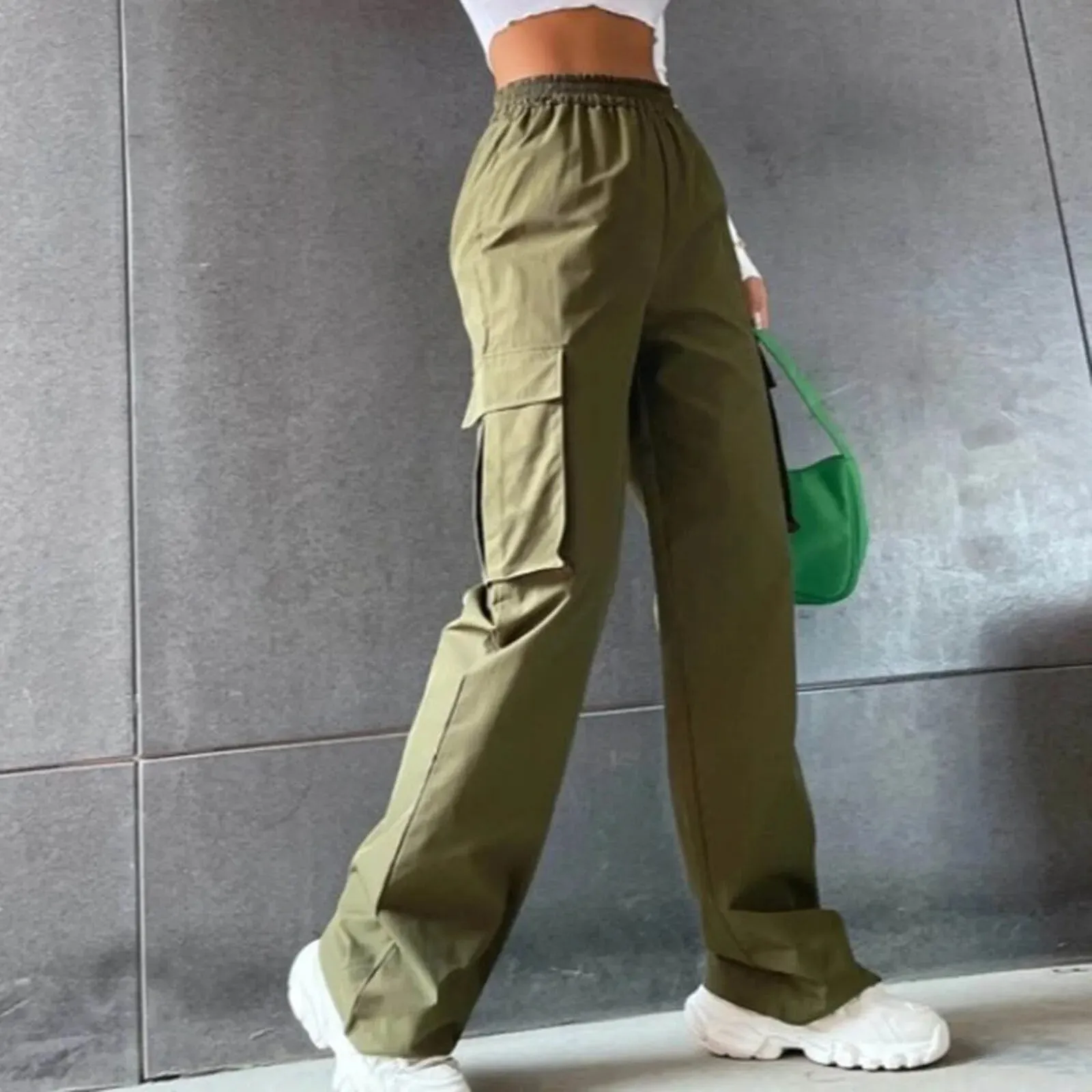 Betsy® | Women'S High Waist Cargo Pants