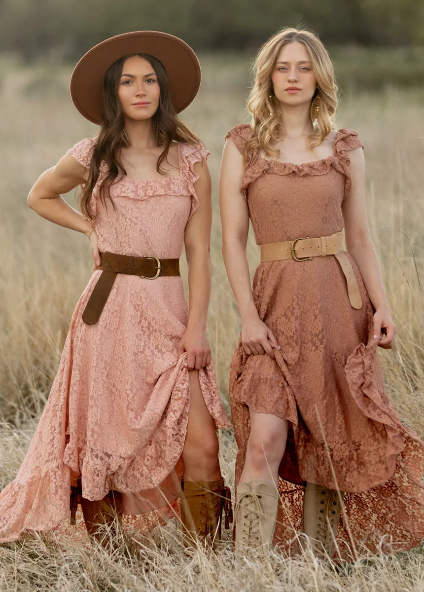 Bette Dress in Brown Sugar