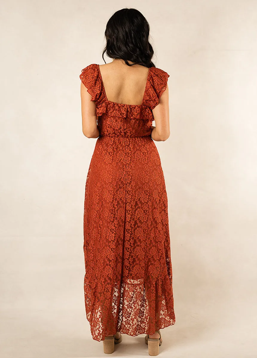 Bette Dress in Rosewood