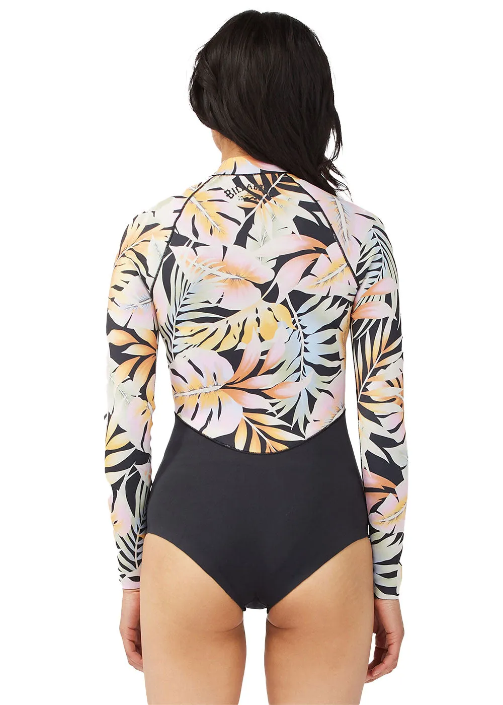Billabong Womens Salty Dayz Light 1mm FL Front Zip Long Sleeve Spring Suit