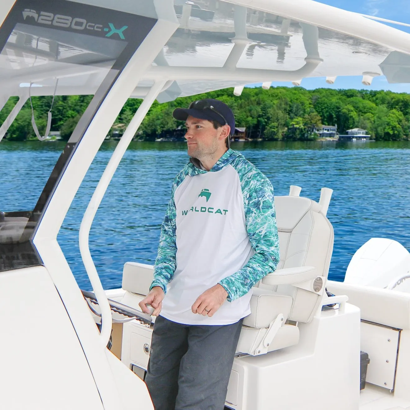 Biloxi Hooded Performance Long Sleeve Shirt