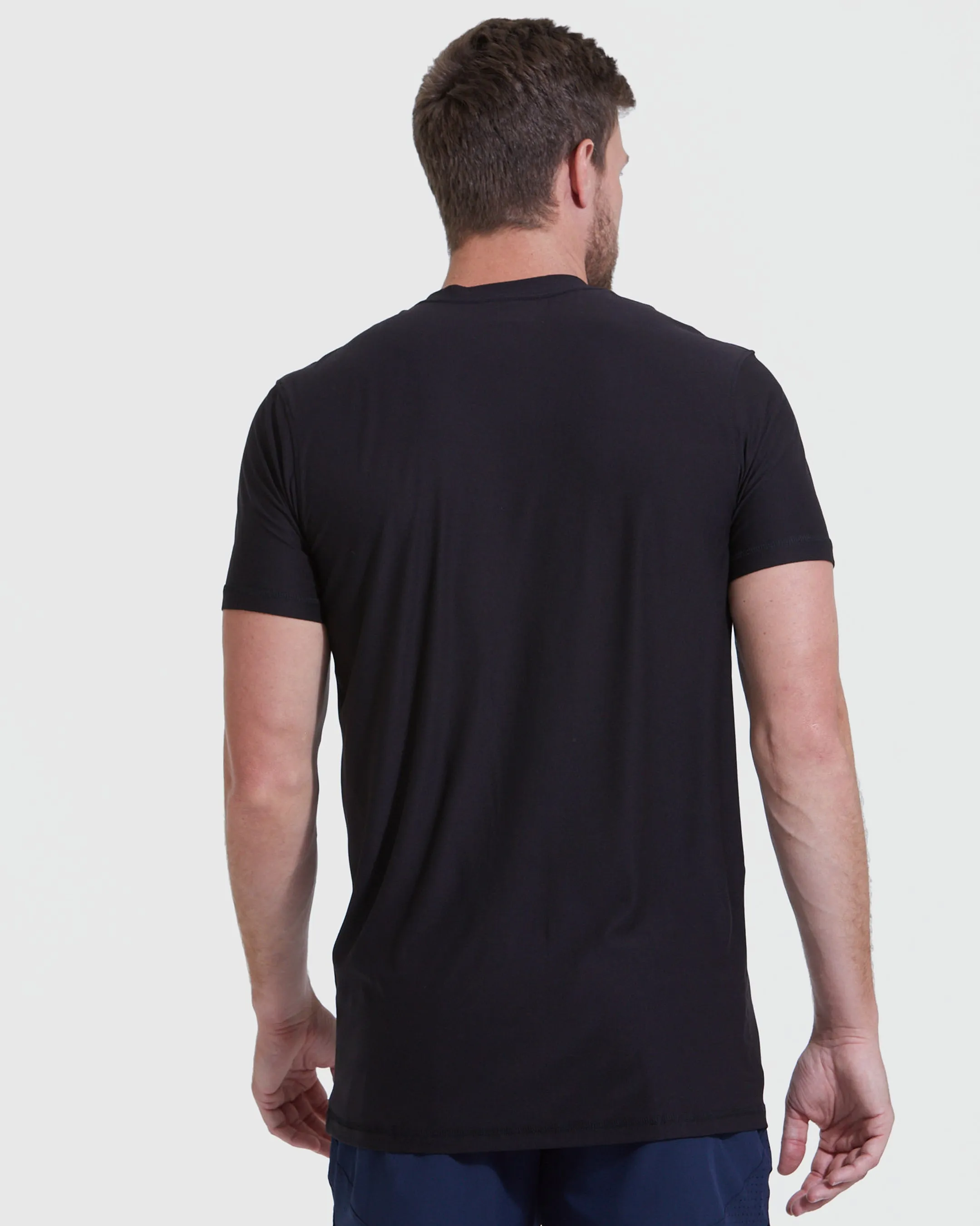 Black Tall Active Crew Neck 2.0