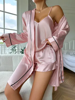 Blesa - Satin Pajama Set