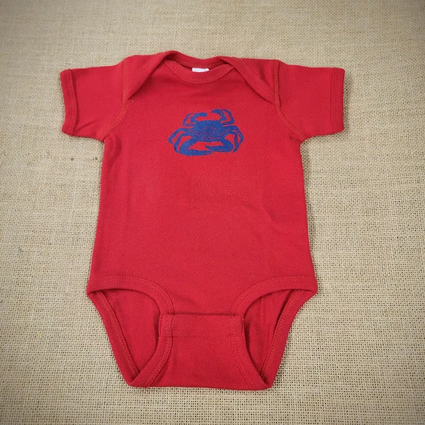 Blue Crab Onesie