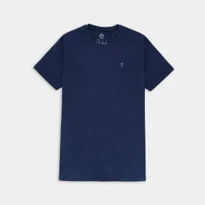 Blue Melange Jersey Shirt