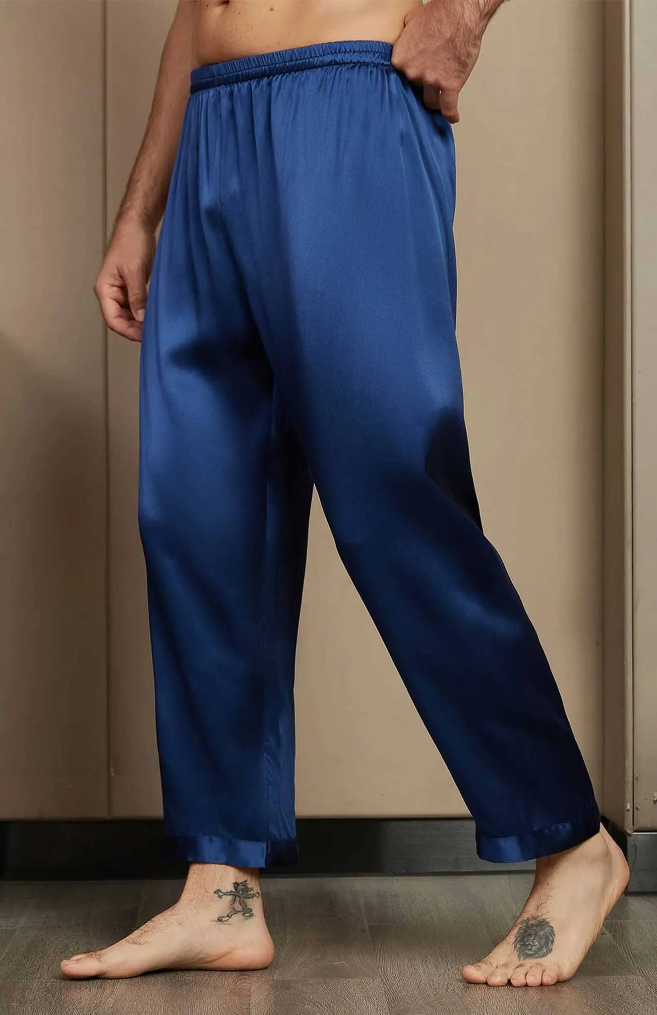 Blue Satin Pyjama