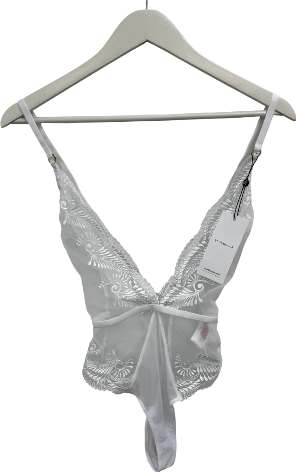 Bluebella Rafaela Soft Body White UK 8