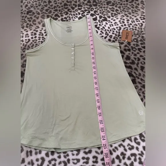 Born Sleepwear 2 Piece Tank Pants Set in Green Size Small