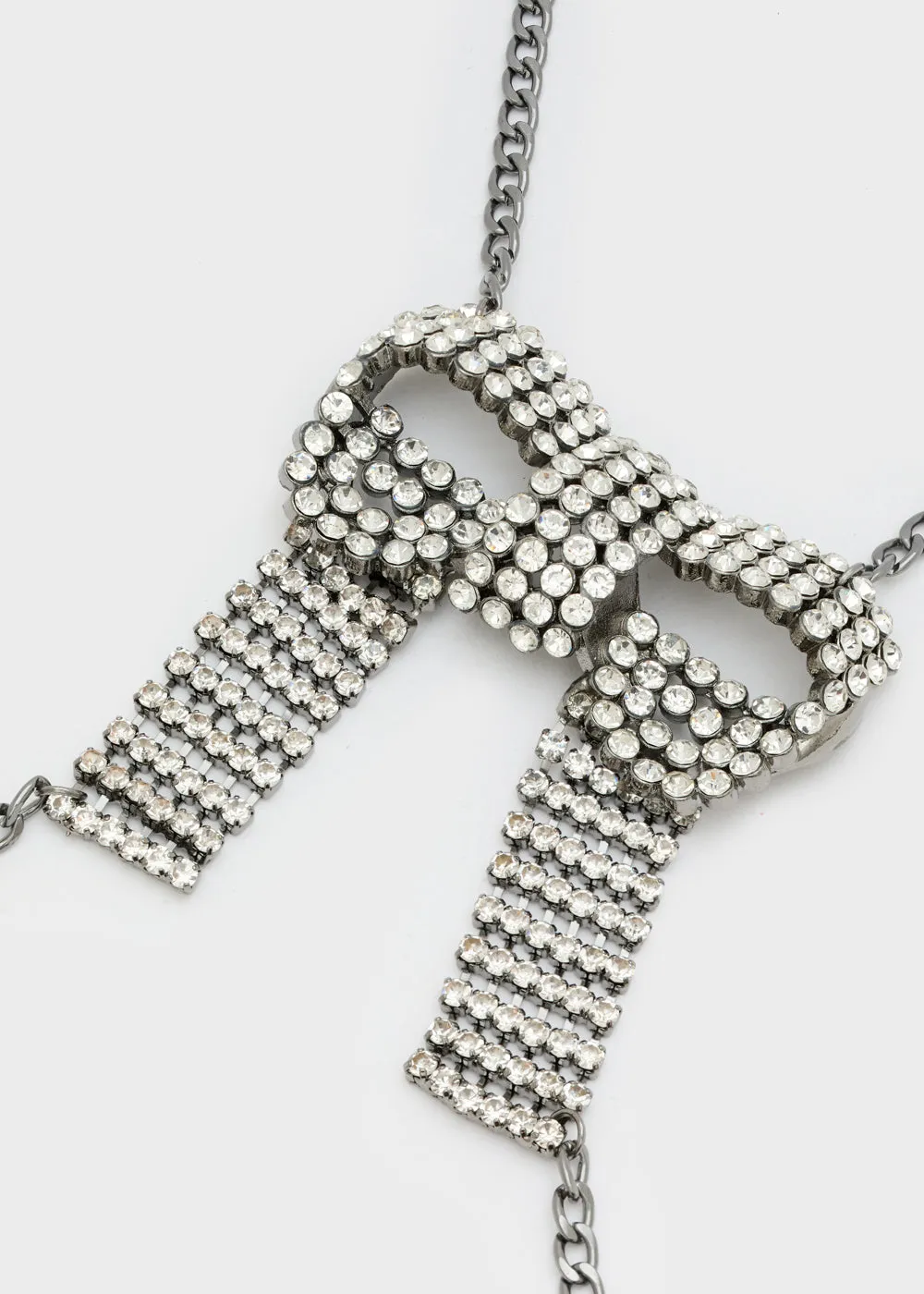 BOW BODYCHAIN IN W/ STONES   COLORS
