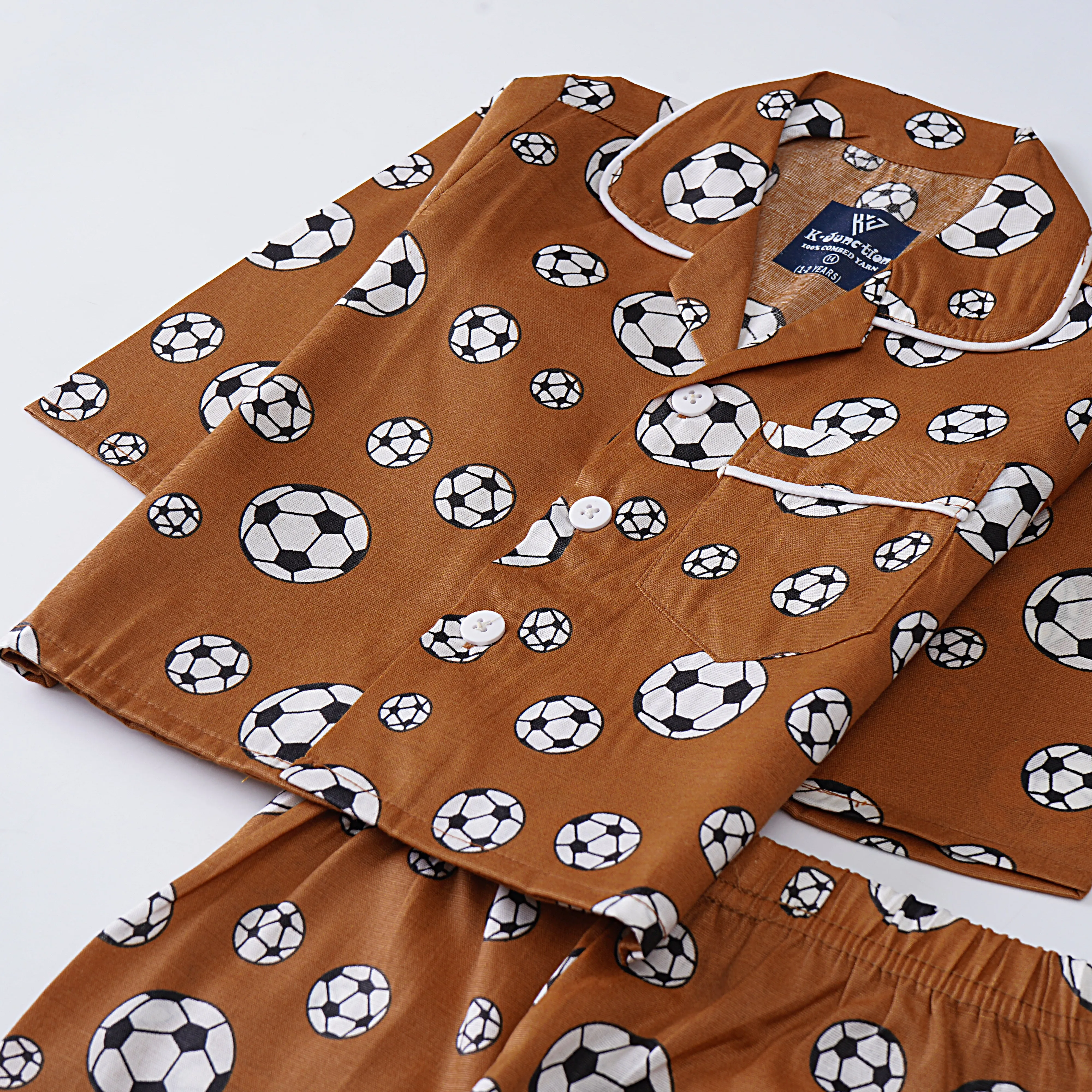 Boys Night Suit Full Sleeves (128)