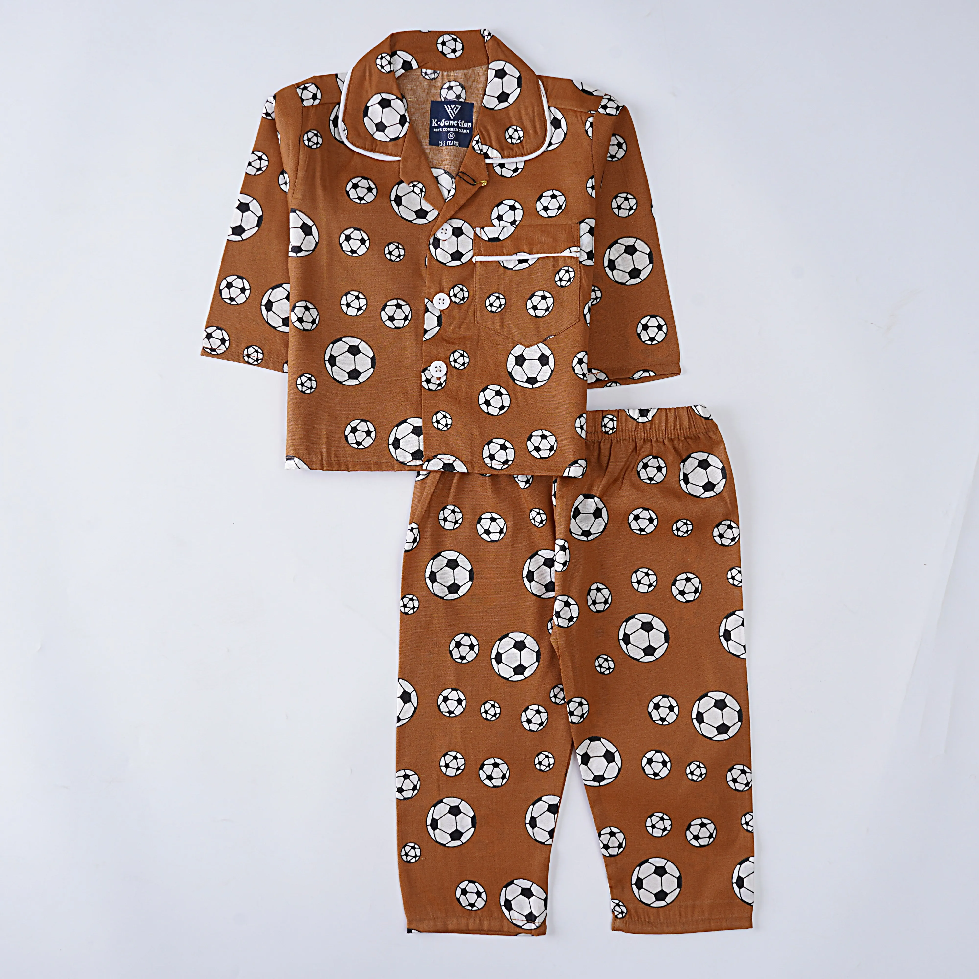 Boys Night Suit Full Sleeves (128)