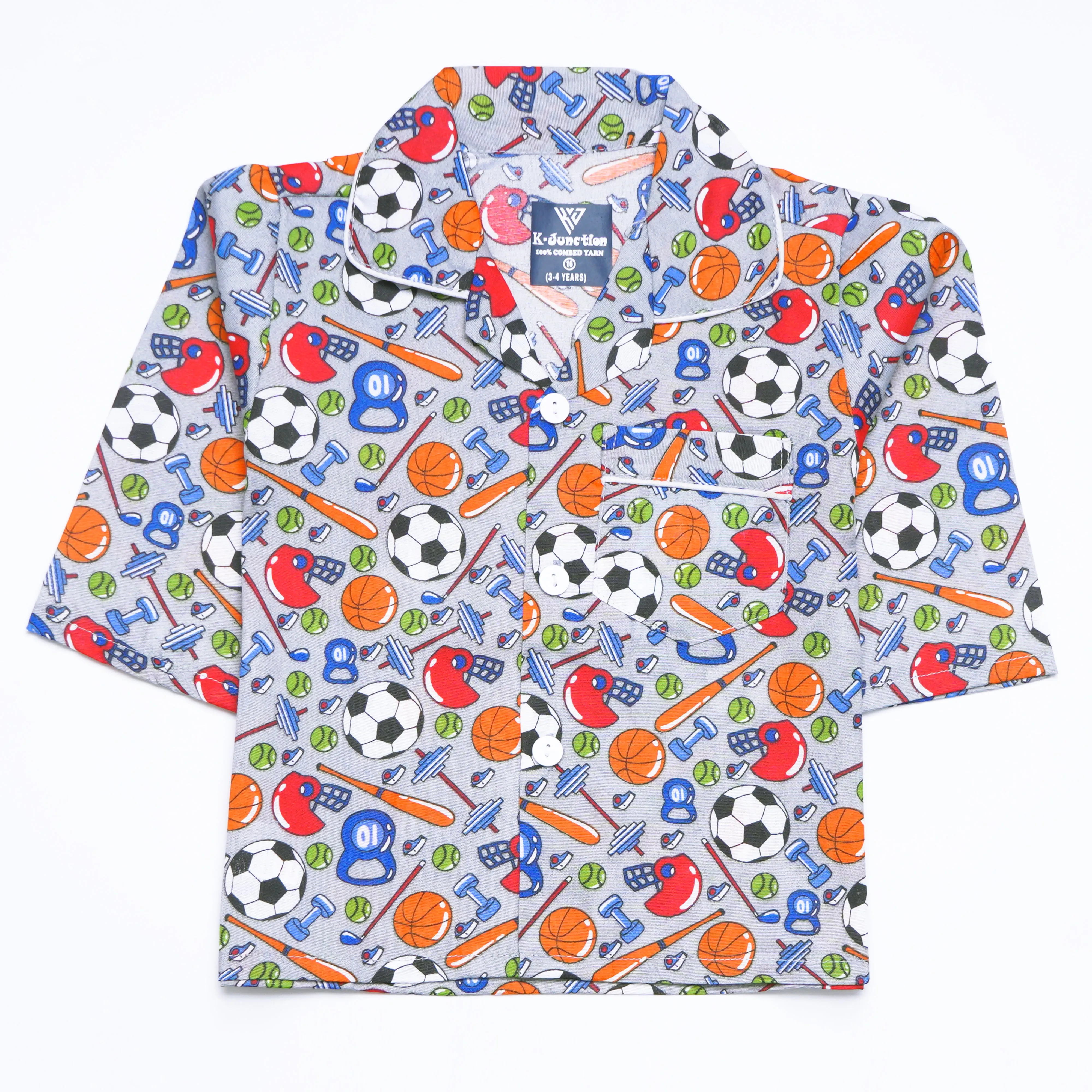Boys Night Suit Full Sleeves (129)