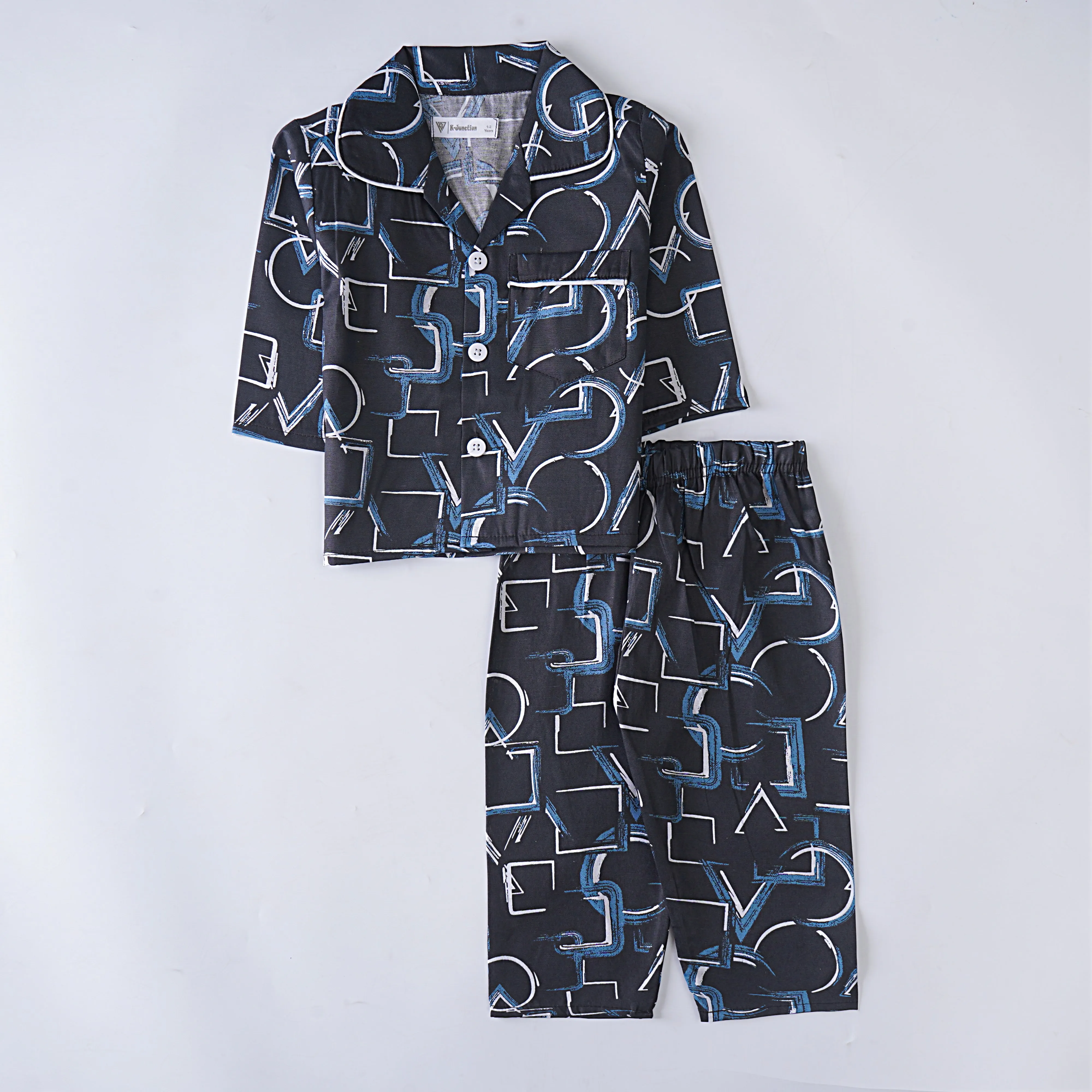 Boys Night Suit Full Sleeves (222)