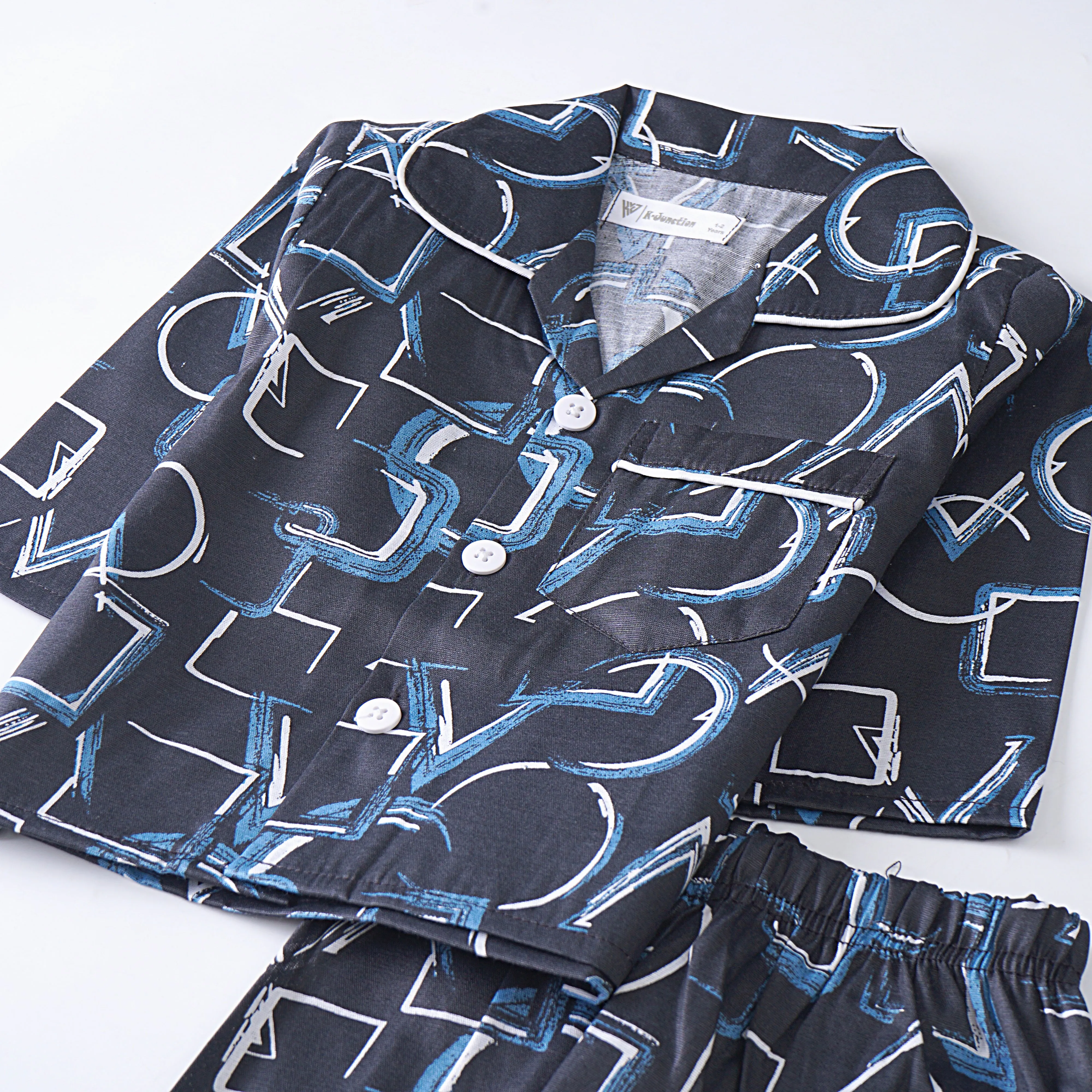 Boys Night Suit Full Sleeves (222)