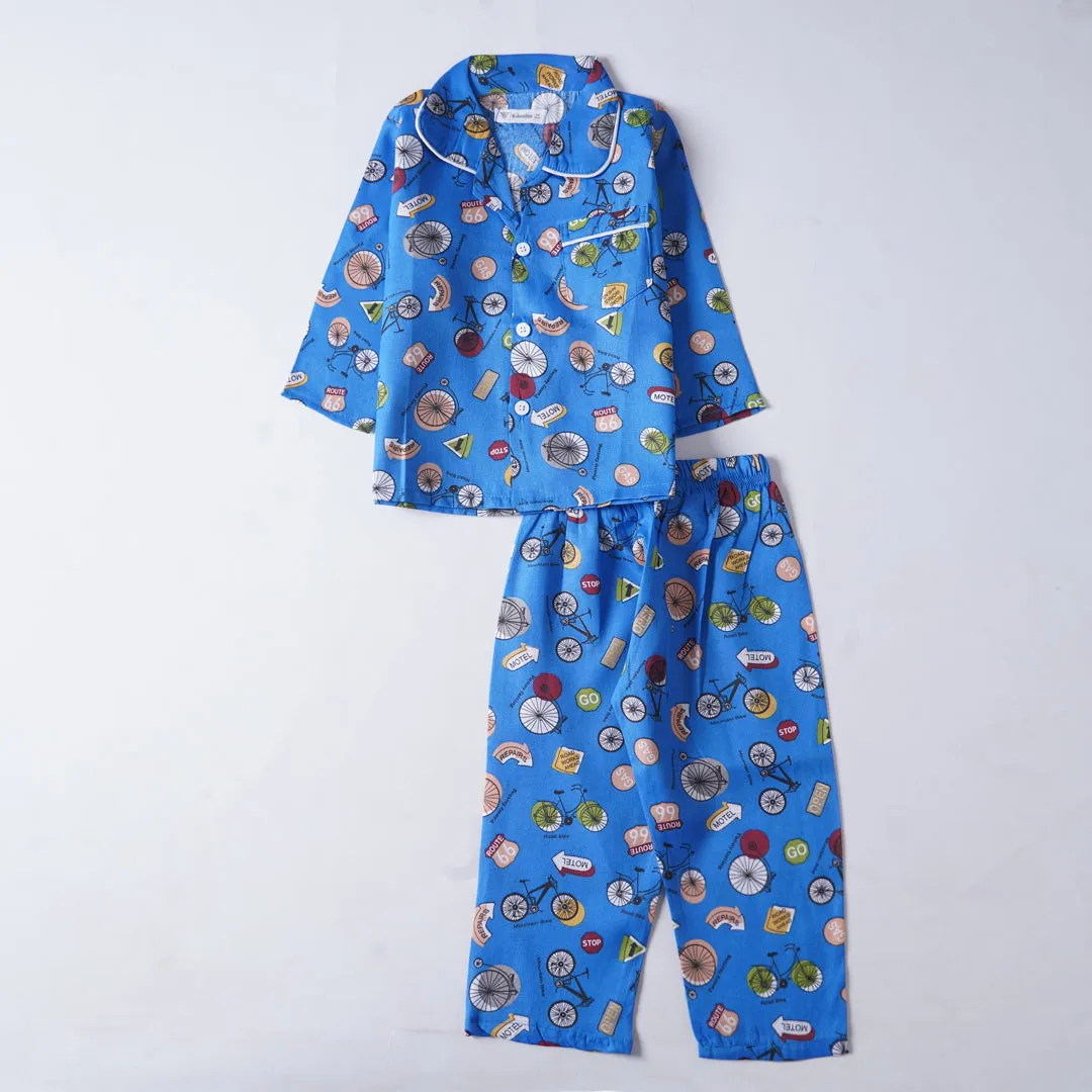 Boys Night Suit Full Sleeves