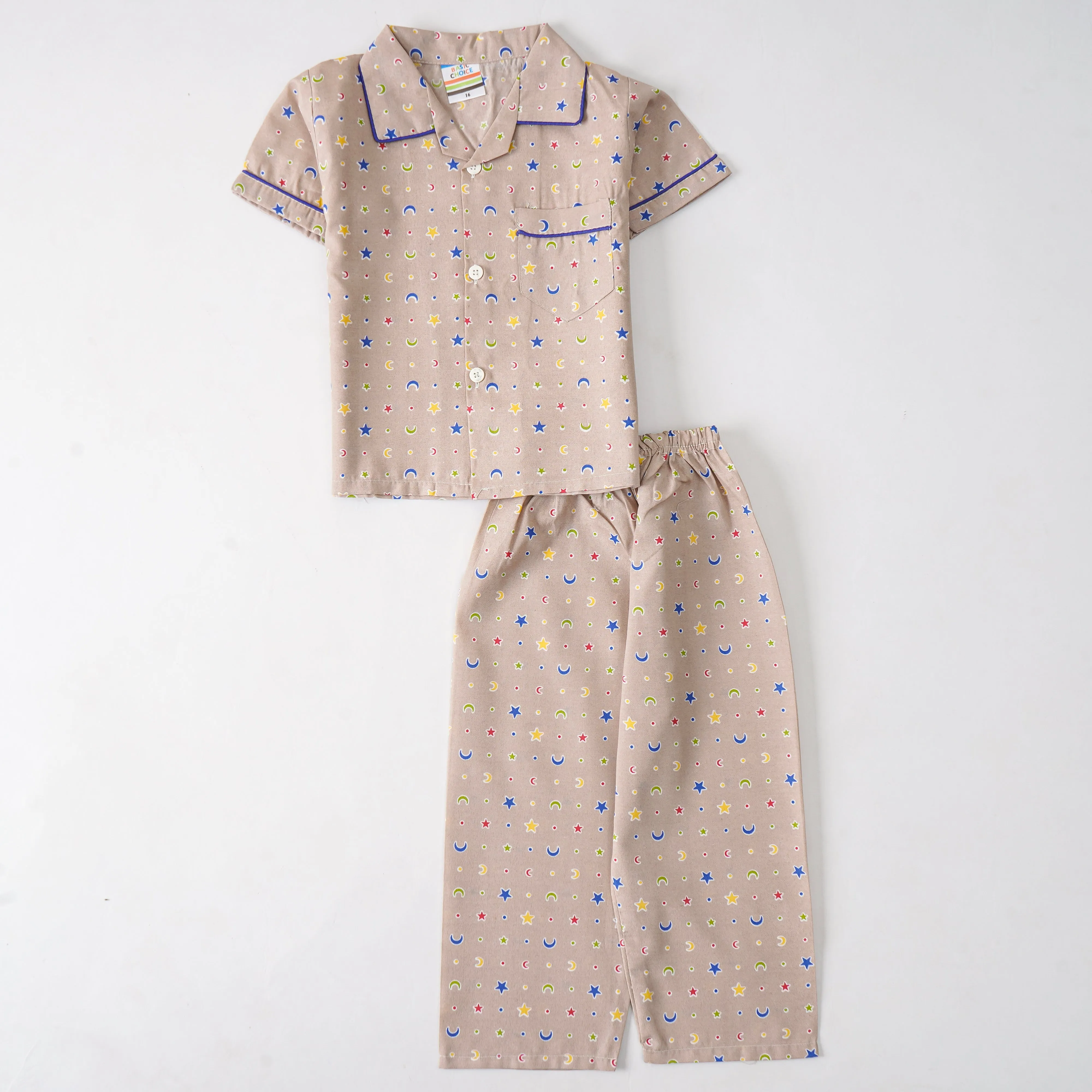 Boys Night Suit Full Sleeves