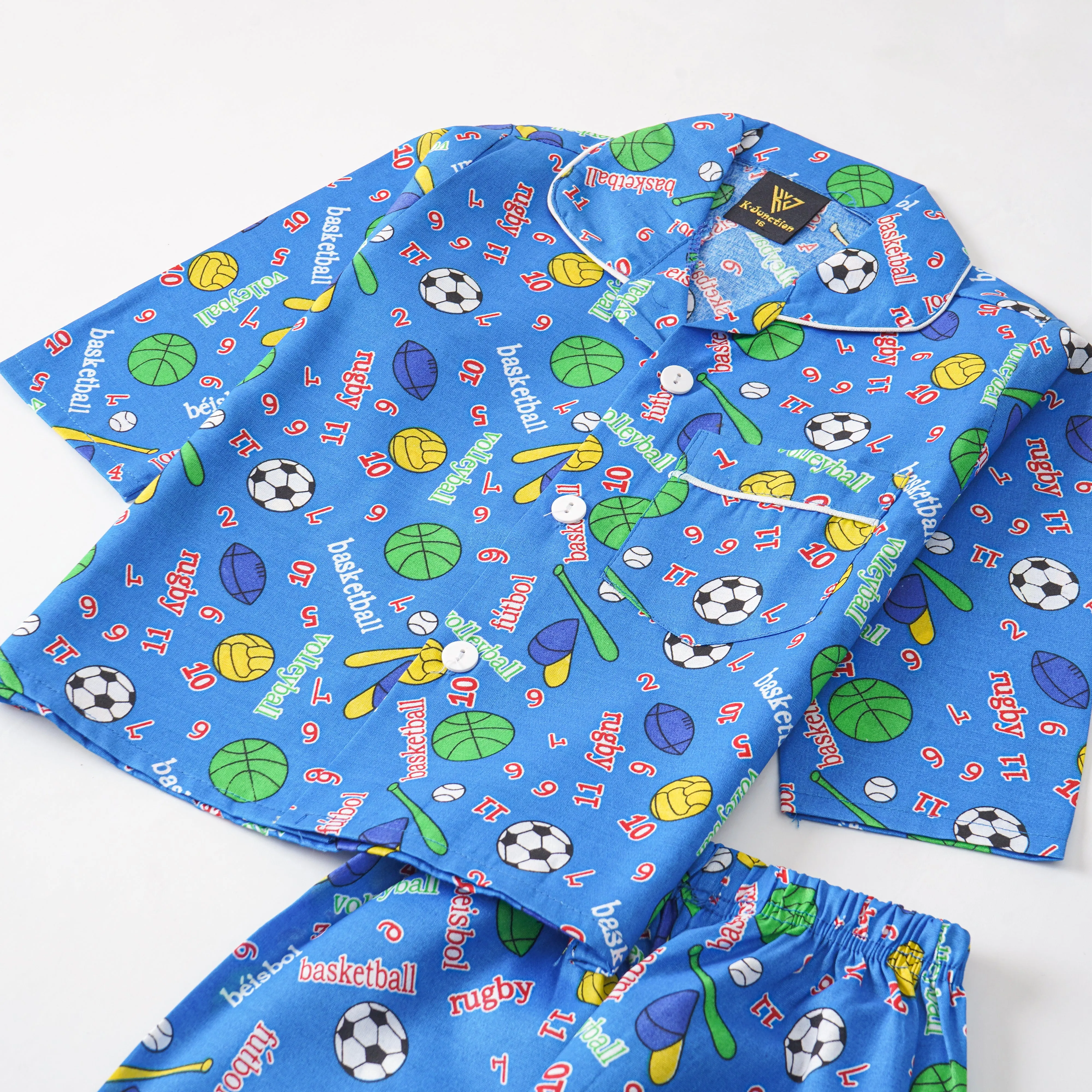 Boys Night Suit Full Sleeves