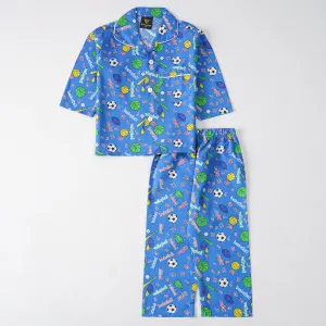 Boys Night Suit Full Sleeves