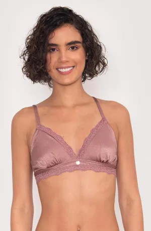 Bralette Rosa Doble Encaje Vibra Bonita