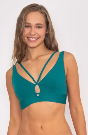 Bralette Verde Doble Tirante Vibra Bonita