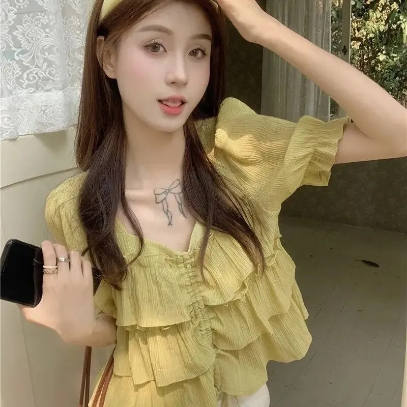 Brianna® | Elegant Overlay Blouse For Women