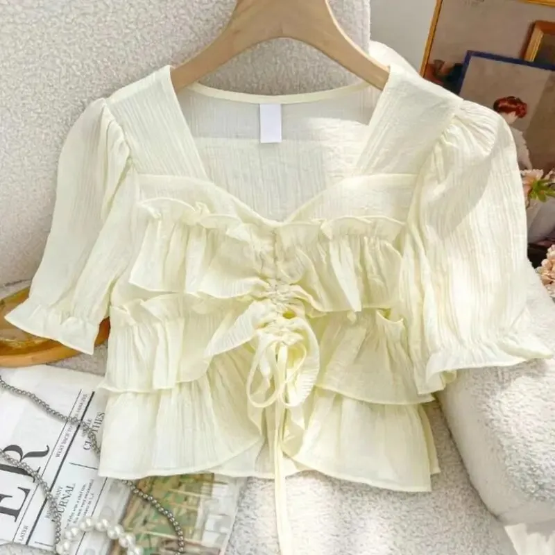 Brianna® | Elegant Overlay Blouse For Women