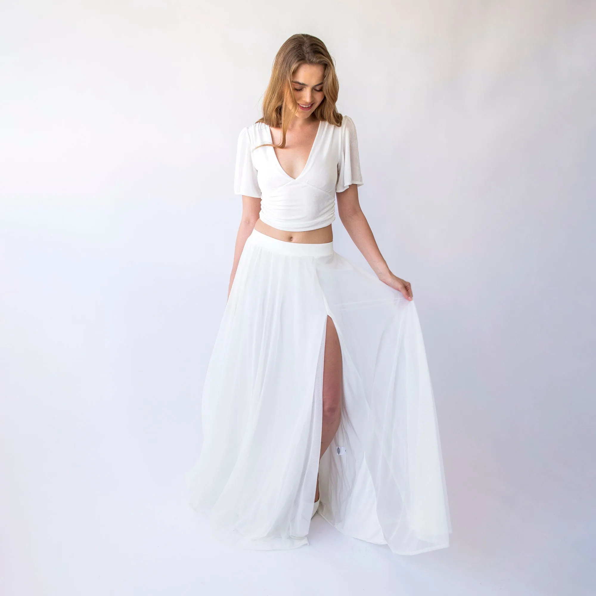 Bridal romantic top #2070